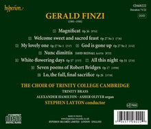 Choir of Trinity College Cambridge & Stephen Layton – Finzi: Choral Works | 0034571282220 | extra productbeeld