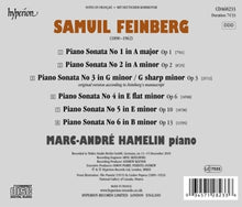 Hamelin, Marc-Andre – Feinberg: Piano Sonatas 1-6 | 0034571282336 | extra productbeeld