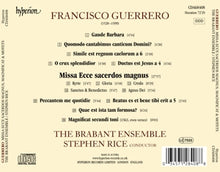Brabant Ensemble – Guerrero: Missa Ecce Sacerdos Magnus | 0034571284088 | extra productbeeld