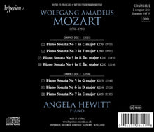 Hewitt, Angela – Mozart: Piano Sonatas K279-284 & 309 | 0034571284118 | extra productbeeld