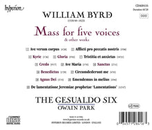 Gesualdo Six & Owain Park – Byrd: Mass For Five Voices | 0034571284163 | extra productbeeld