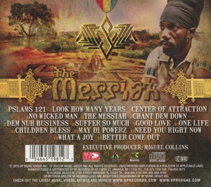 Sizzla – Messiah | 0054645198127 | extra productbeeld