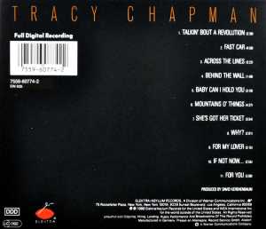 Chapman, Tracy – Tracy Chapman | 0075596077422 | extra productbeeld