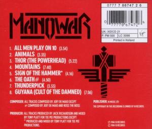 Manowar – Sign of the Hammer | 0077778674726 | extra productbeeld