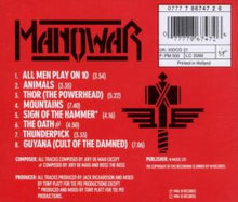 Manowar – Sign of the Hammer | 0077778674726 | extra productbeeld