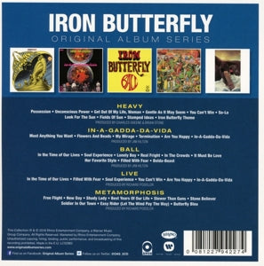 Iron Butterfly – Original Album Series | 0081227942274 | extra productbeeld