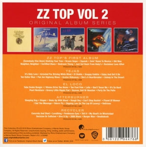 Zz Top – Original Album Series Vol. 02 | 0081227944766 | extra productbeeld
