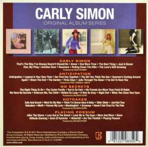 Simon, Carly – Original Album Series | 0081227983505 | extra productbeeld
