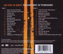 Foreigner – No End In Sight-Tvbo Foreigner | 0081227991777 | extra productbeeld