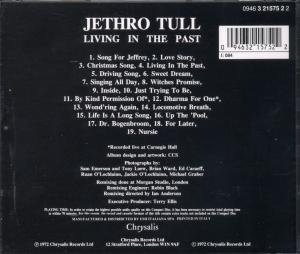 Jethro Tull – Living In the Past | 0094632157522 | extra productbeeld