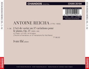 Ilic, Ivan – Reicha Rediscovered | 0095115219423 | extra productbeeld