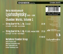 Notabene Chamber Group – Lyatoshynsky: Chamber Works, Volume 1 | 0095115257524 | extra productbeeld