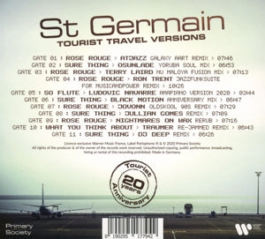 St Germain – Tourist | 0190295177942 | extra productbeeld