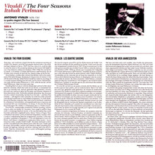 Perlman, Itzhak – The Four Seasons | 0190295317201 | extra productbeeld