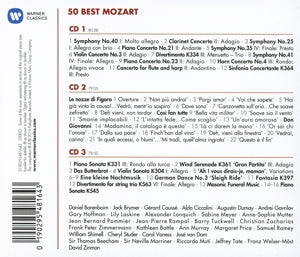 Peter Schmidl, Wiener Philharm – 50 Best Mozart | 0190295481643 | extra productbeeld