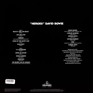 Bowie, David – Heroes | 0190295842840 | extra productbeeld