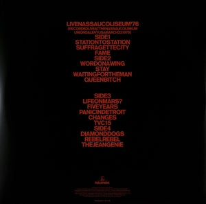 Bowie, David – Live Nassau Coliseum '76 | 0190295989774 | extra productbeeld