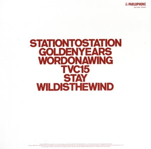 Bowie, David – Station To Station | 0190295990282 | extra productbeeld