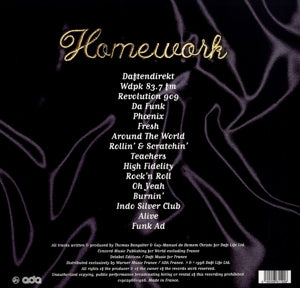 Daft Punk – Homework | 0190296611926 | extra productbeeld