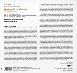 Celibidache, Sergiu – Symphony No. 4 | 0190296731082 | extra productbeeld