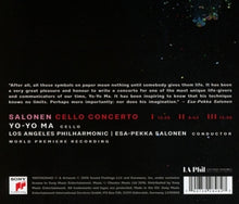 Ma, Yo-Yo – Salonen Cello Concerto | 0190759284827 | extra productbeeld
