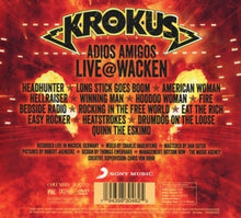 Krokus – Adios Amigos Live @ Wacken | 0194398304625 | extra productbeeld