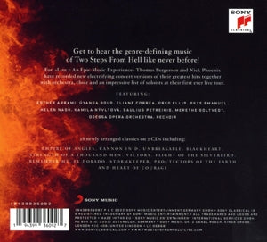 Two Steps From Hell & Thomas Bergersen & Nick Phoenix – Live - an Epic Music Experience | 0194399360927 | extra productbeeld