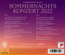 Nelsons, Andris & Wiener Philharmoniker – Sommernachtskonzert 2022 / Summer Night Concert 2022 | 0196587175023 | extra productbeeld