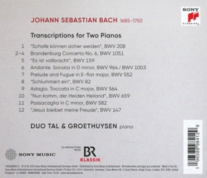 Tal & Groethuysen – J.S. Bach: Transkriptionen | 0196588984129 | extra productbeeld