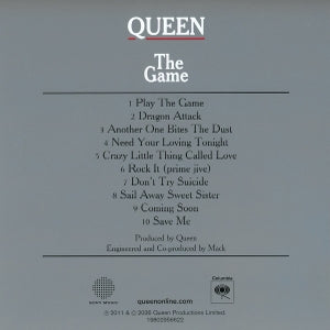 Queen – The Game | 0198029566222 | extra productbeeld