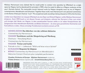 Harnoncourt, Nikolaus – Mendelssohn, Wagner, Schumann | 0198029694024 | extra productbeeld