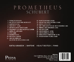 Karagedik, Kartal – Prometheus - Schubert | 0198846170299 | extra productbeeld
