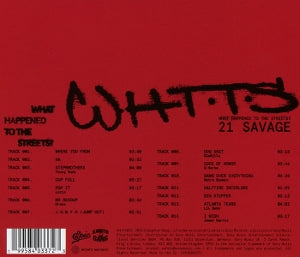 21 Savage – What Happened To the Streets? | 0199584033723 | extra productbeeld