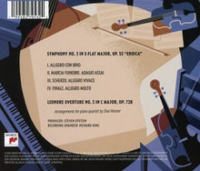 Yo-Yo Ma, Leonidas Kavakos, Emanuel Ax, Antoine Tamestit – Beethoven For Three: Symphony No. 3 "Eroica" and Leonore Overture No. 3 | 0199584795324 | extra productbeeld