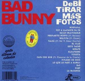 Bad Bunny – Debi Tirar Mas Fotos | 0199806106600 | extra productbeeld