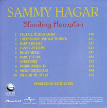 Hagar, Sammy – Standing Hampton | 0600753700228 | extra productbeeld