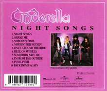 Cinderella – Night Songs | 0600753725092 | extra productbeeld