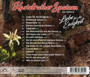 Kastelruther Spatzen – Liebe Fur Die Ewigkeit | 0602435032054 | extra productbeeld