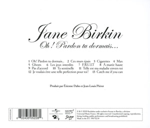 Birkin, Jane – Oh! Pardon Tu Dormais... | 0602435052281 | extra productbeeld