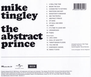 Tingley, Mike – The Abstract Prince | 0602435080123 | extra productbeeld