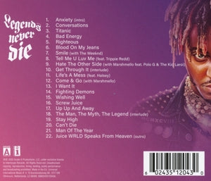 Juice Wrld – Legends Never Die | 0602435120430 | extra productbeeld