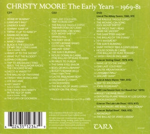 Moore, Christy – The Early Years: 1969 - 81 | 0602435123479 | extra productbeeld