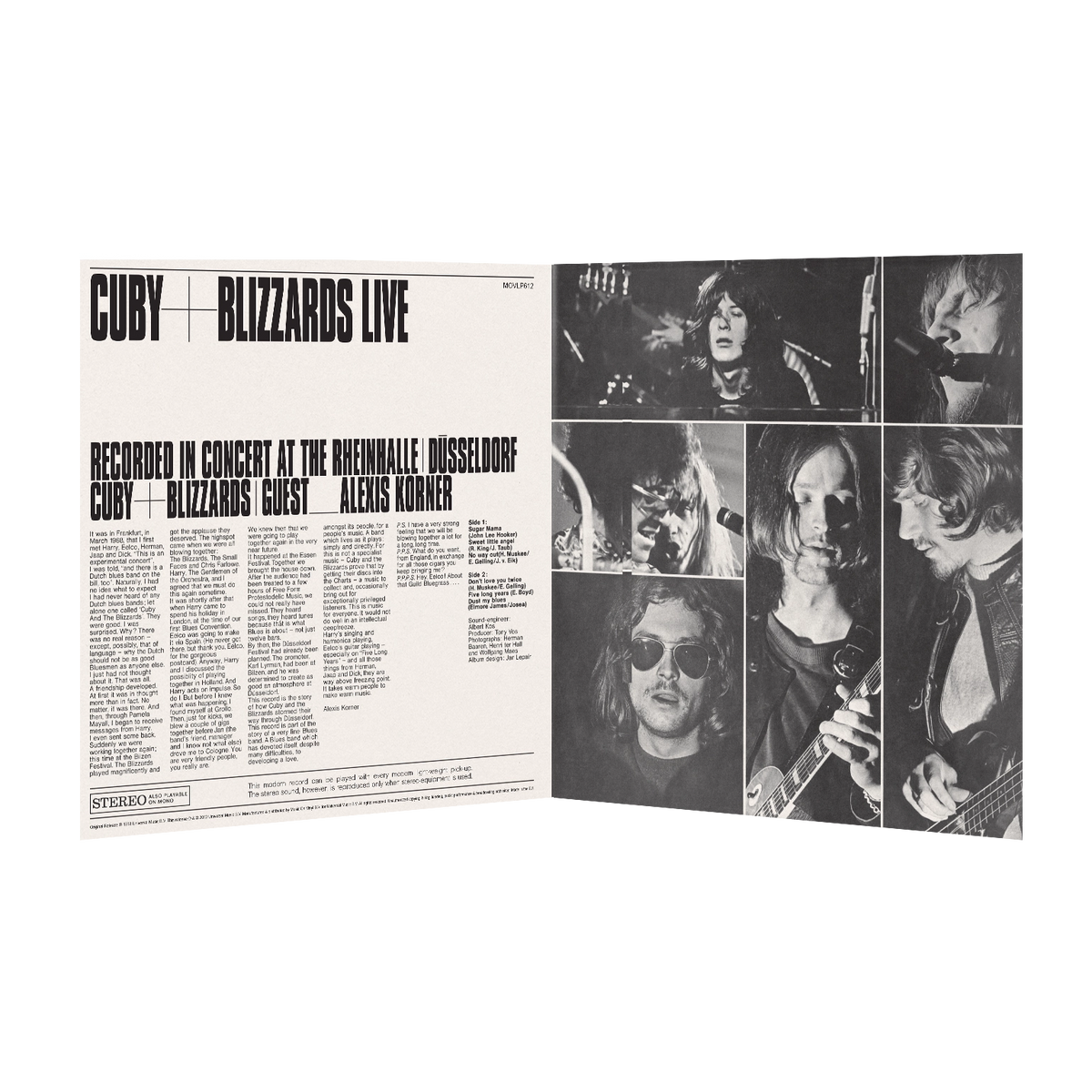 Cuby + Blizzards – Live In Dusseldorf | 0602475846901 | extra productbeeld