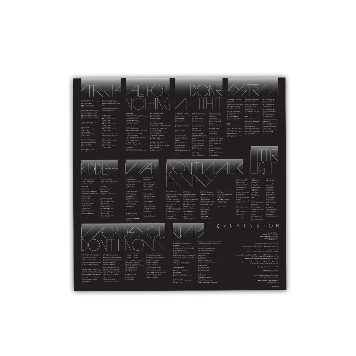 Kensington – Rivals | 0602475876946 | extra productbeeld