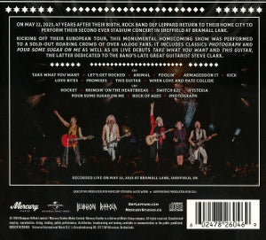 Def Leppard – Diamond Star Heroes Live From Sheffield | 0602478260469 | extra productbeeld