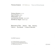 Stronen, Thomas & Time is a Blind Guide – Off Stillness | 0602478545054 | extra productbeeld