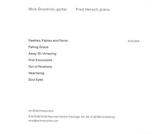 Goodrick, Mick & Fred Hersch – Feebles, Fables and Ferns | 0602488251655 | extra productbeeld