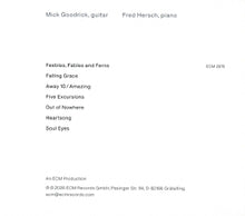 Goodrick, Mick & Fred Hersch – Feebles, Fables and Ferns | 0602488251655 | extra productbeeld