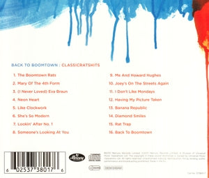 Boomtown Rats – Back To Boomtown : Classic Rats Hits | 0602537380176 | extra productbeeld