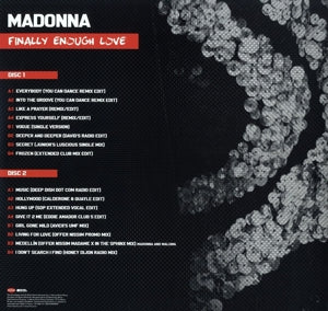 Madonna – Finally Enough Love | 0603497838837 | extra productbeeld